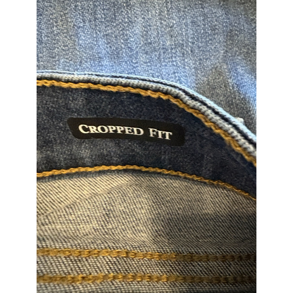 Judy Blue Jeans Women's 9/29 Straight Fit High Rise Distressed Cropped JB82115DK - Picture 10 of 16